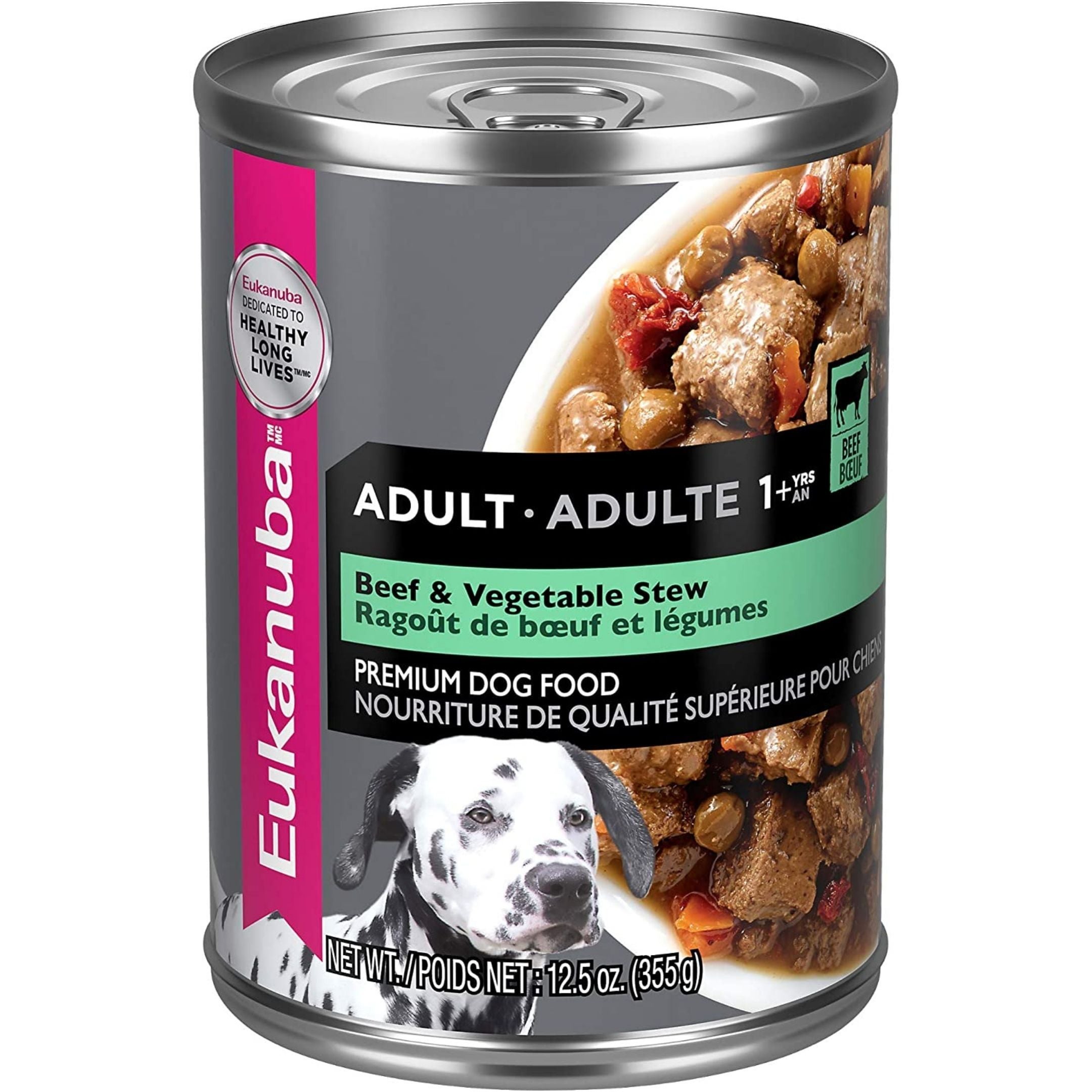 Eukanuba Beef & Vegetable Stew Adult Canned Dog Food 354g