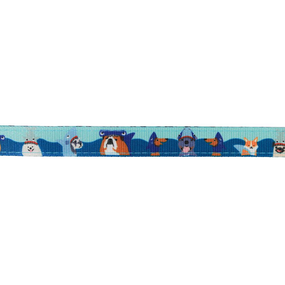 Moo+Twig Bark Shark Reversible Dog Leash
