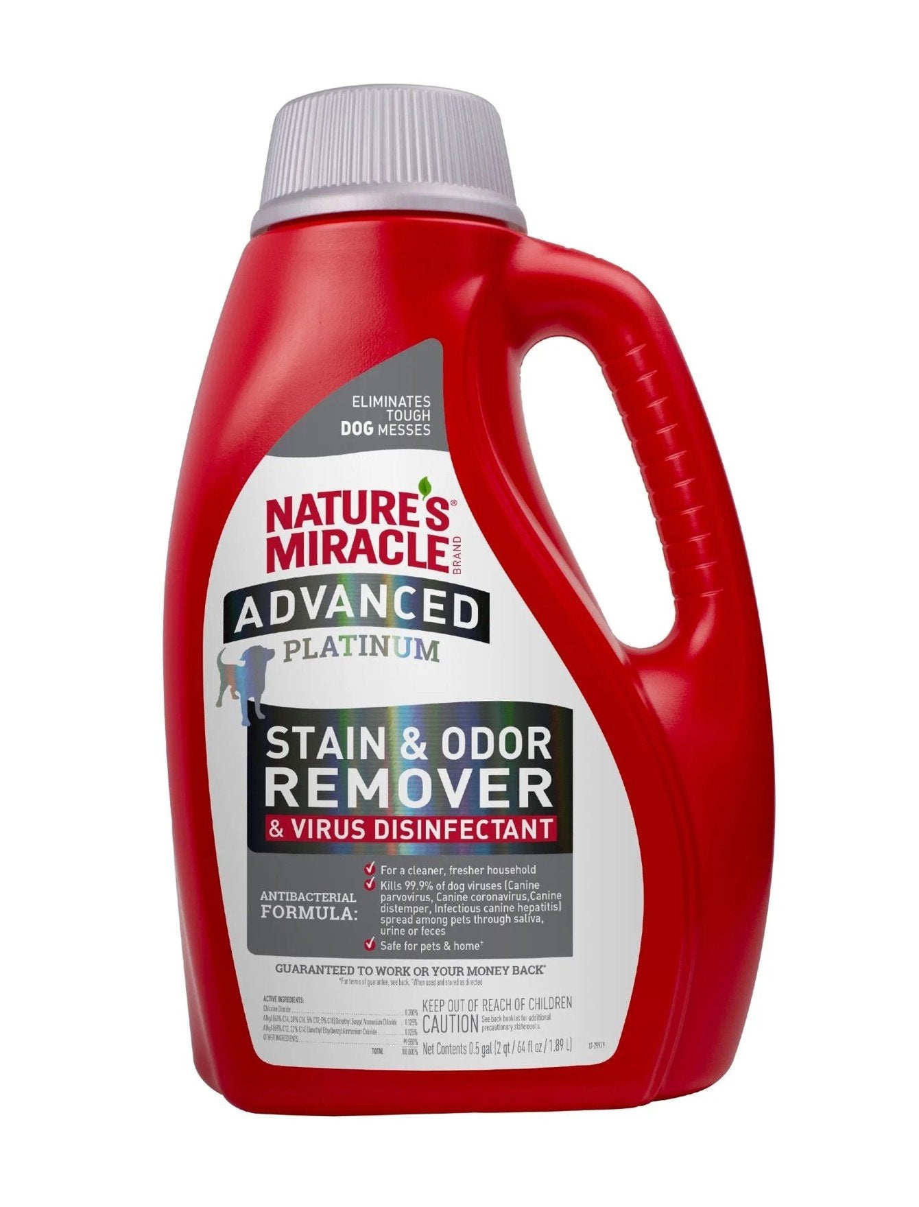 Nature's Miracle Advanced Platinum Stain and Odor Remover & Virus Disinfectant Eliminator Dog Spray - Kohepets