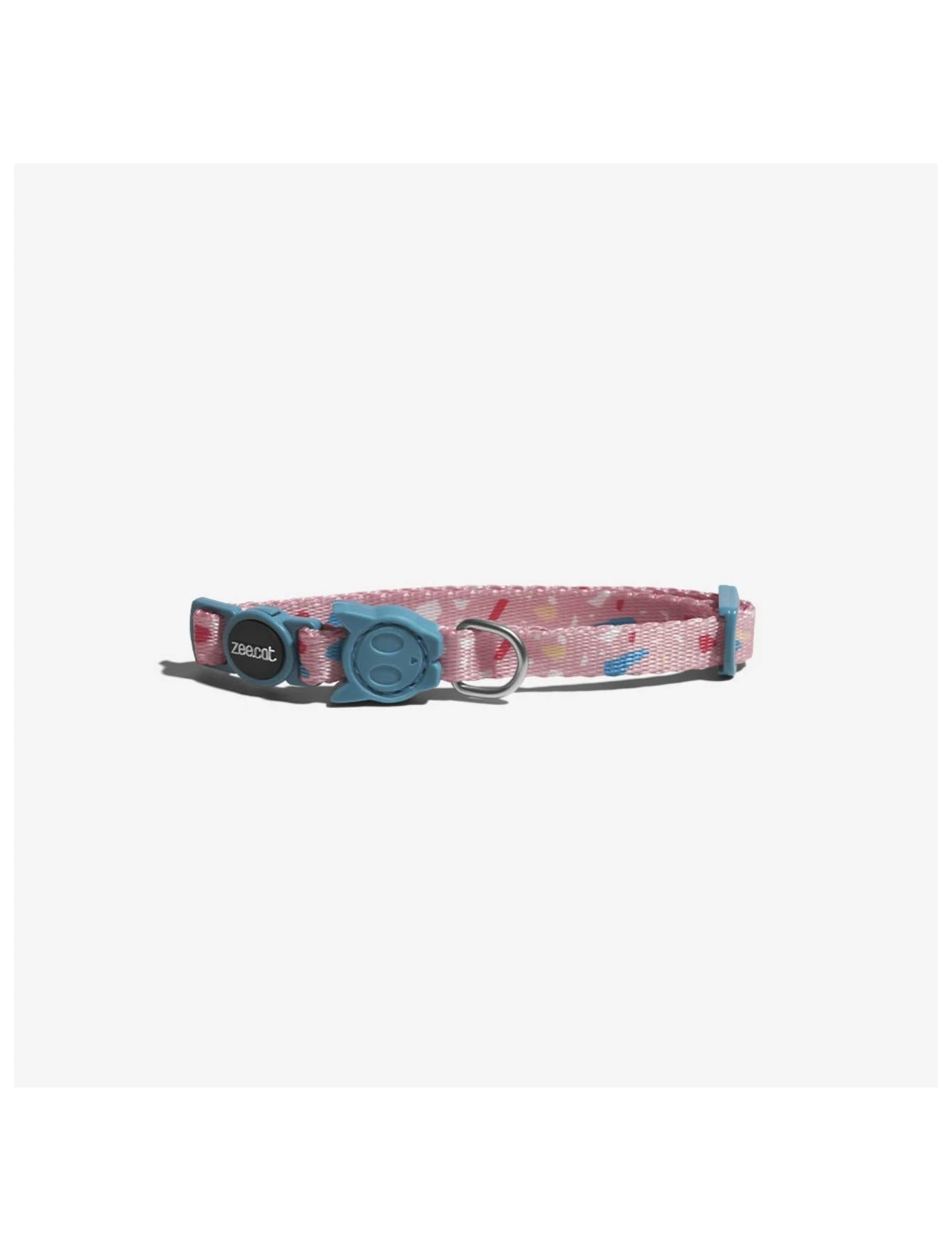 Zee.Cat Cat Collar (Terrazzo Rose)