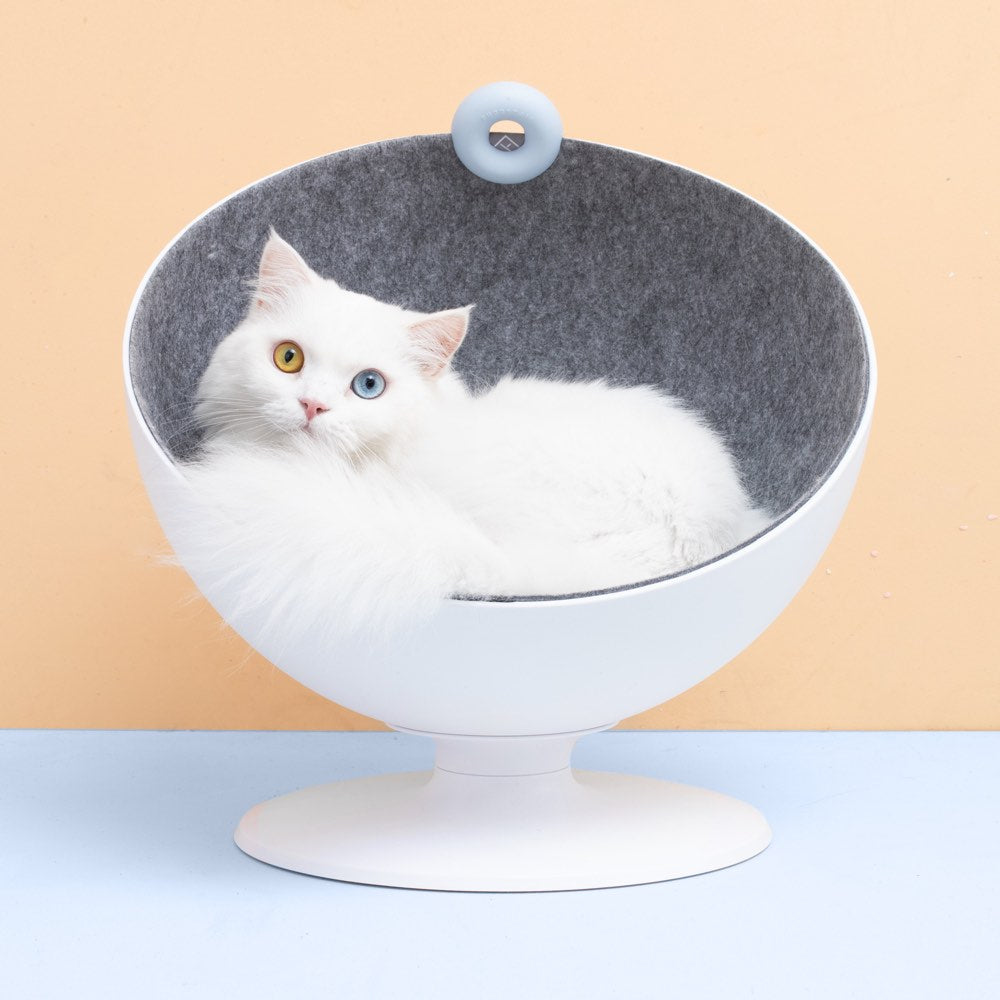 Furrytail Cat Boss Chair Cat Bed