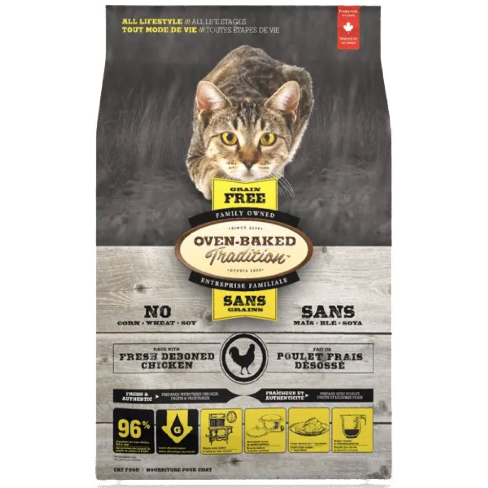 Oven-Baked Tradition Chicken Grain Free Dry Cat Food